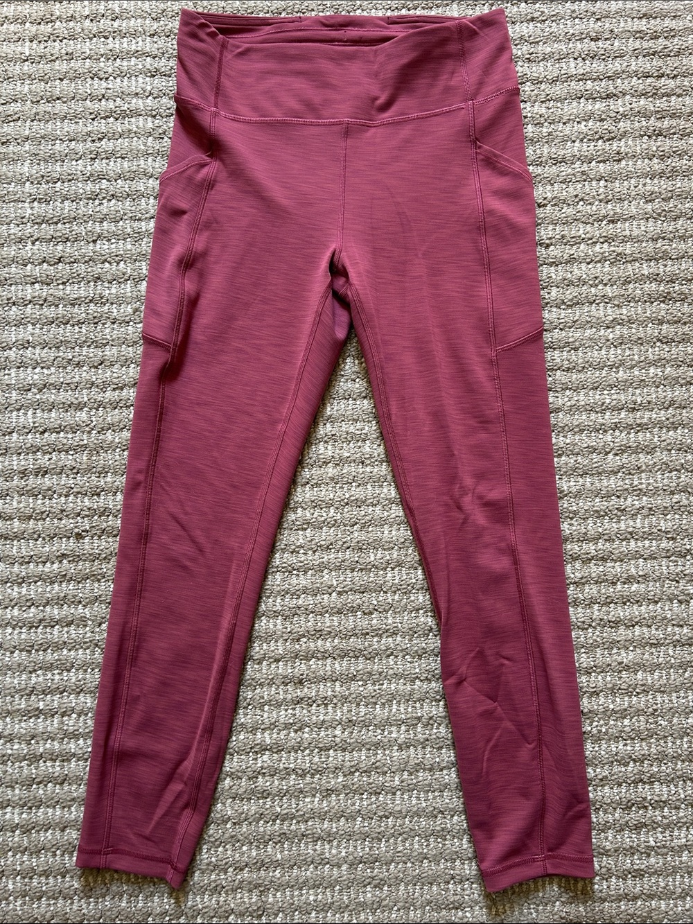 lululemon athletica Women’s High-Waist Pocket Leggings - Dusty Rose Size Small